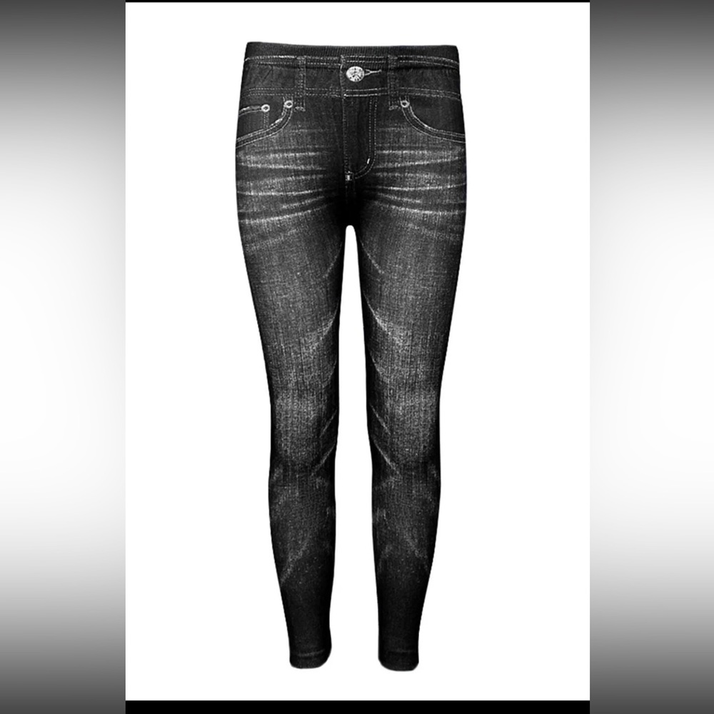 Girl's Sofra Printed Jeans Leggins